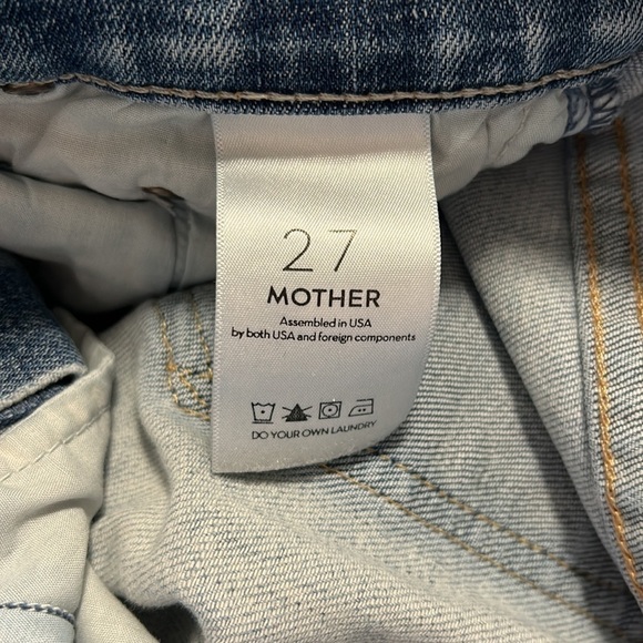 MOTHER The Vamp Fray Crazy Like a Fox Jean Distressed Sz 27 - Picture 12 of 14